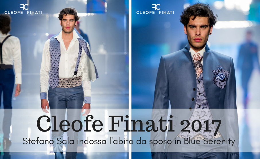 Stefano Sala indossa un abito Cleofe Finati