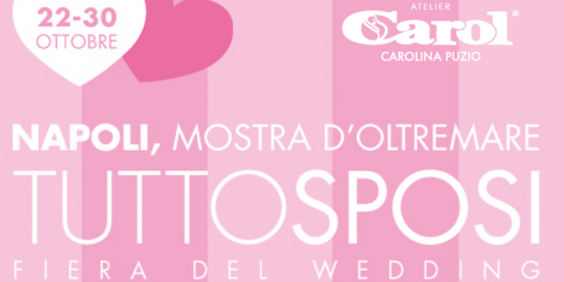 Tutto Sposi 2016: Atelier Carol ti aspetta in Fiera!